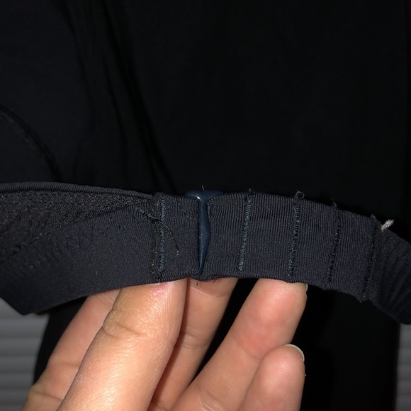 Black Lululemon Overlay Halter Top - Picture 9 of 11